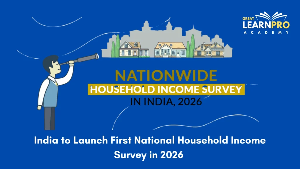 India to Launch First National Household Income Survey in 2026